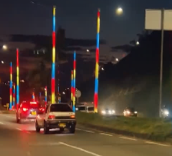 Ampliación del alumbrado público de Villamaría en la vía Panamericana
Valor: $ 2.590 Millones
(inaugurado 28 oct 2025)